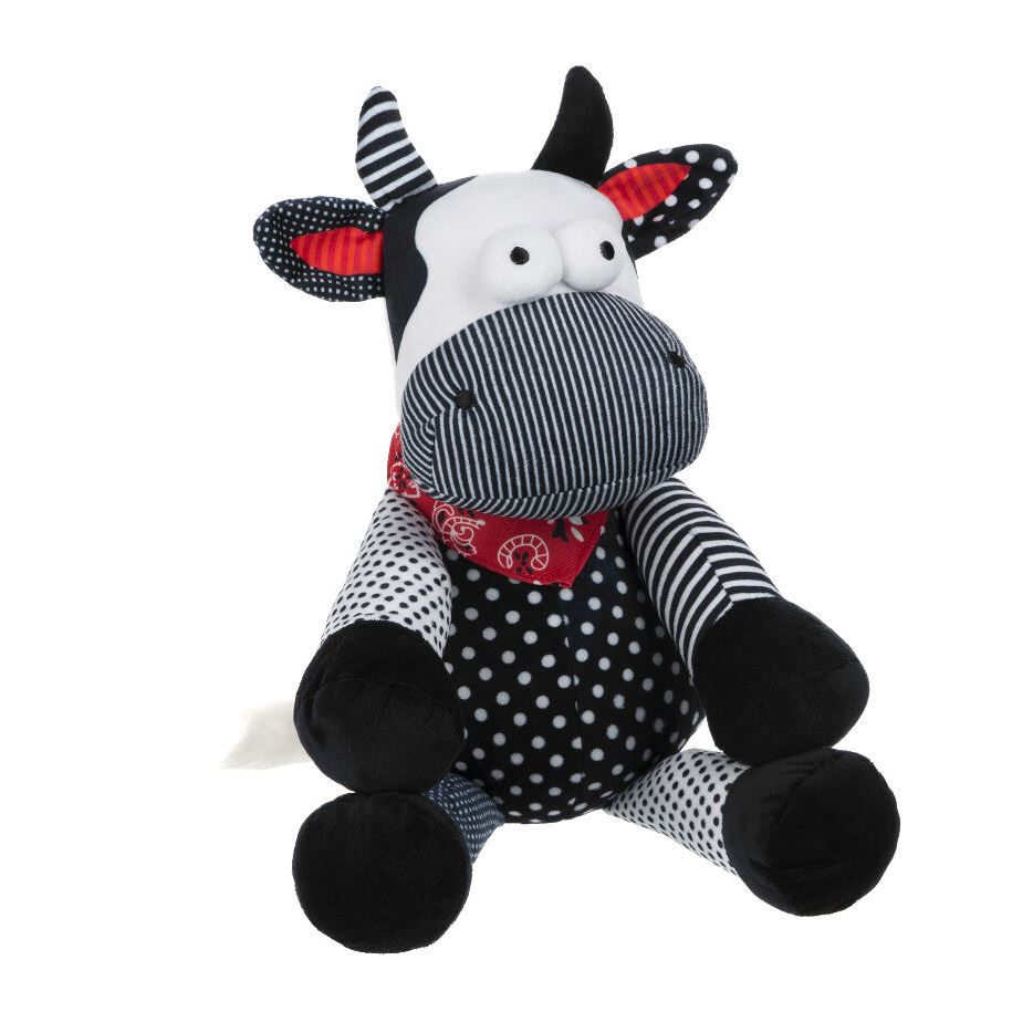 Same Toy Корова/Бик (чорно-білий) 30см