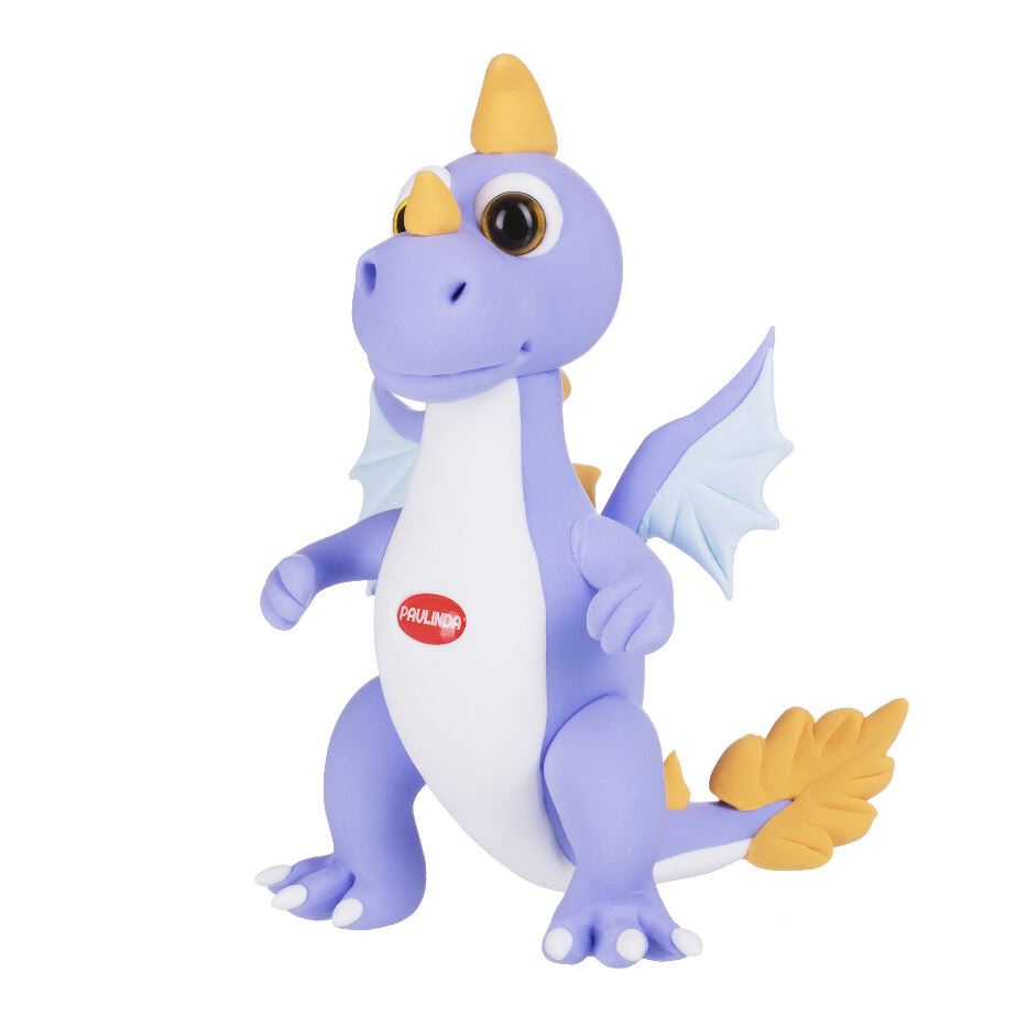 PAULINDA Маса для ліплення Super Dough Cool Dragon Дракон (фіолетовий)