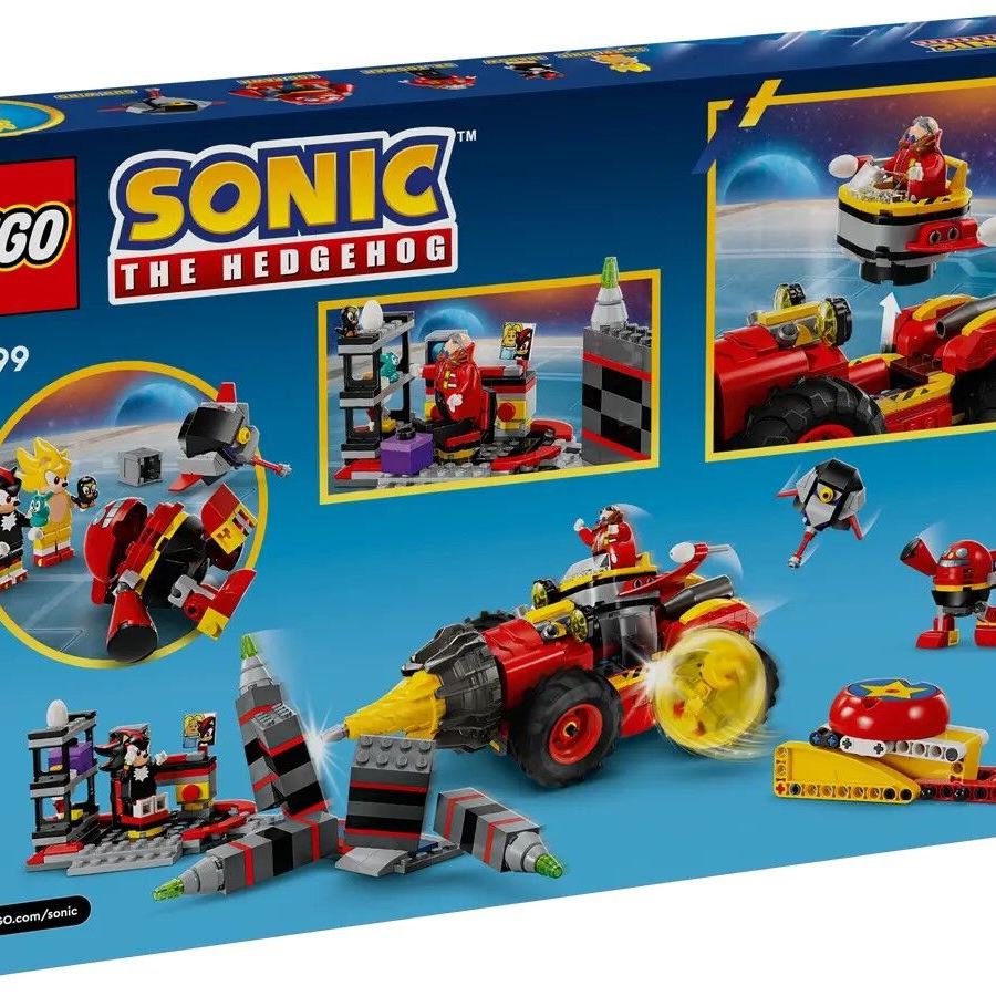 LEGO Конструктор Sonic the Hedgehog Супер Сонік проти Яйця-бурильника