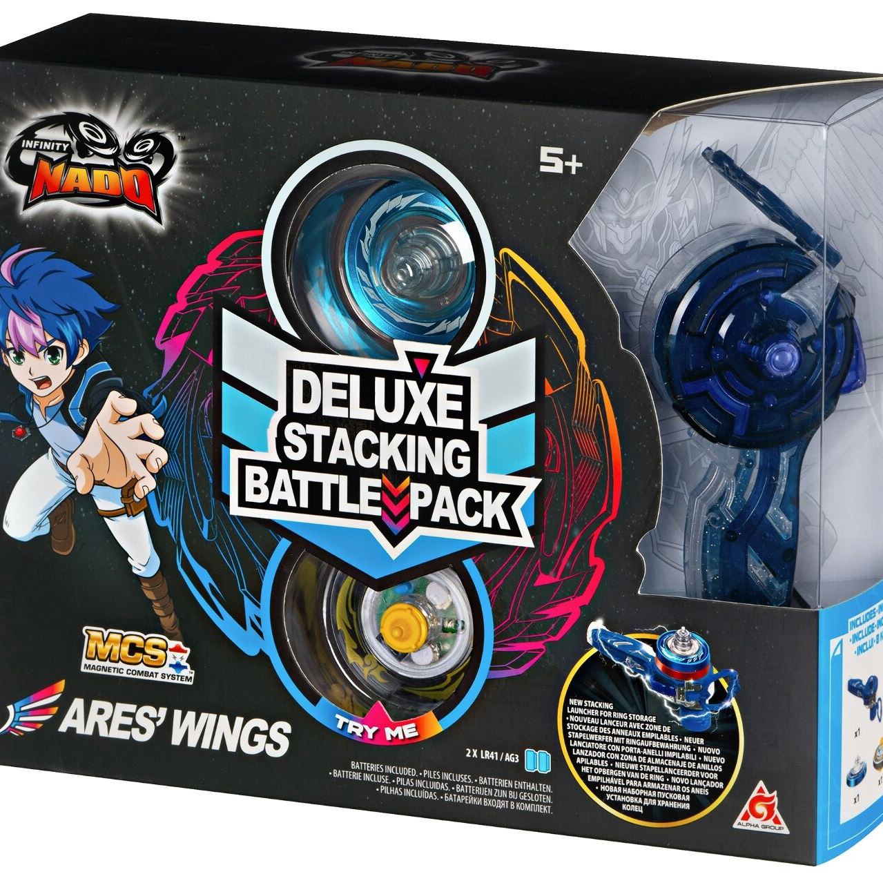 Infinity Nado Дзиґа Infinity Nado V серія Deluxe Edition Ares' Wings Крила Ареса