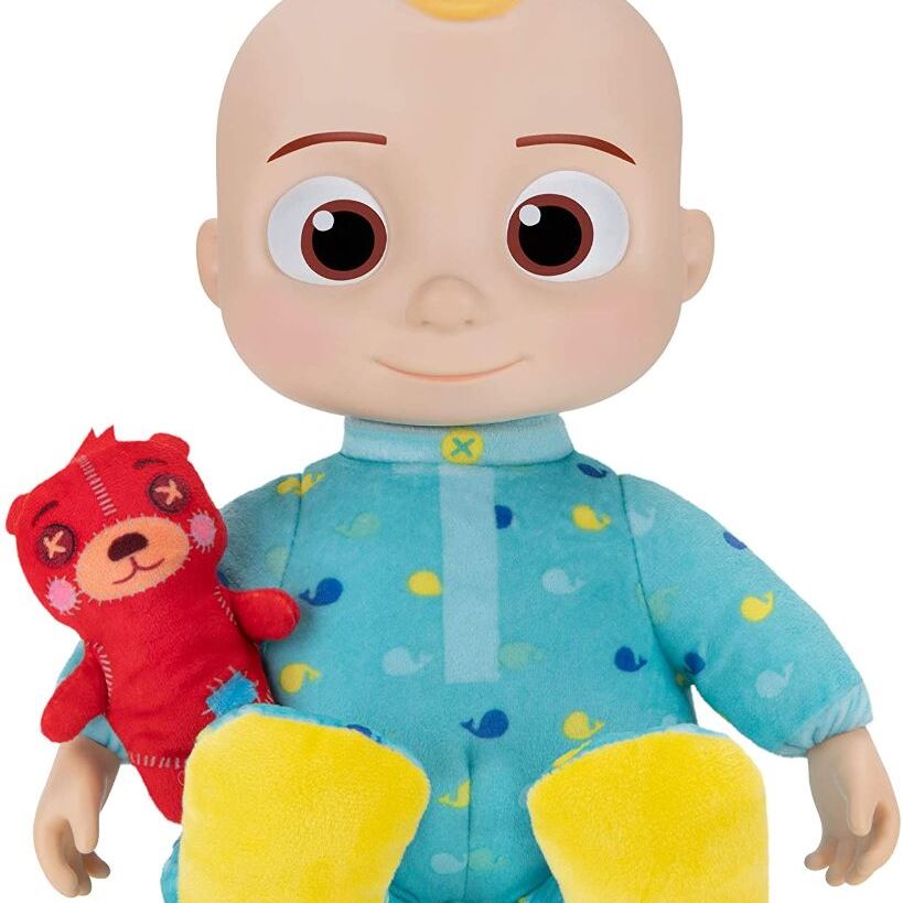 CoComelon М’яка іграшка Roto Plush Bedtime JJ Doll Джей Джей зі звуком