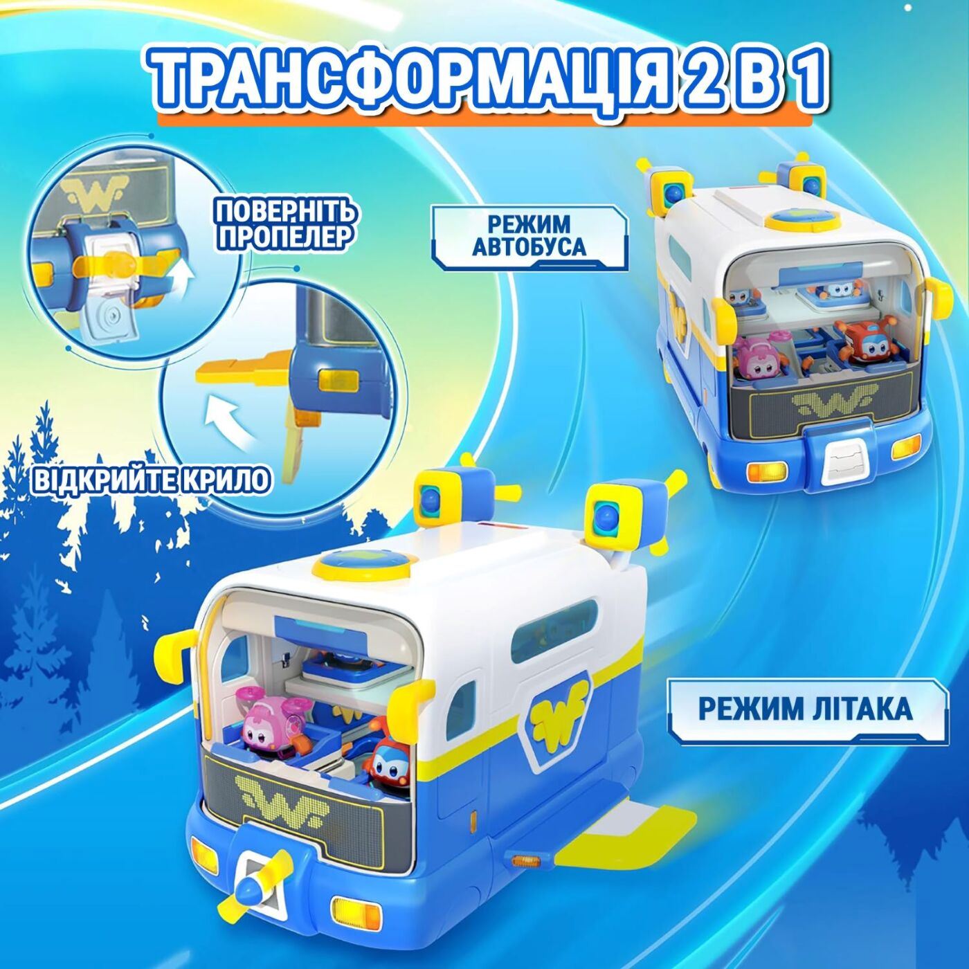 Super Wings Ігровий набір Міні-база Супер Улюбленців