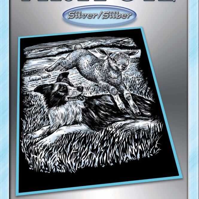 Sequin Art Набір для творчості ARTFOIL SILVER Вівчарка