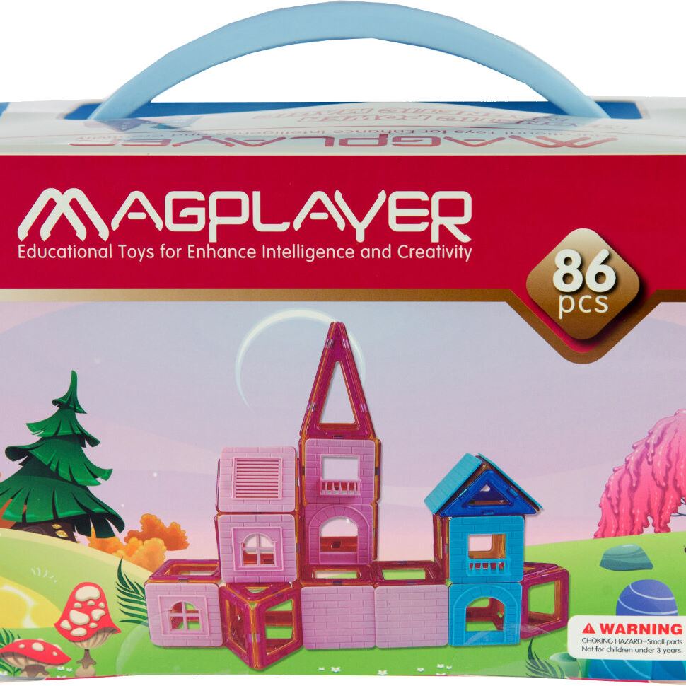 MagPlayer Конструктор магнітний 86 од. (MPT-86)