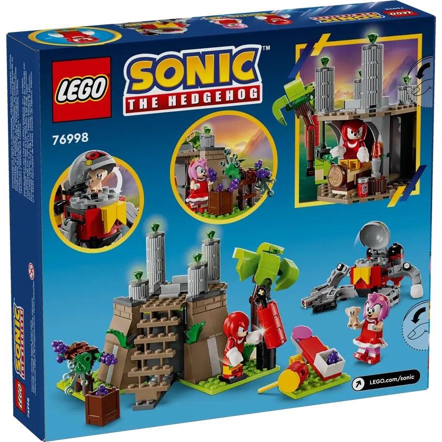 LEGO Конструктор Sonic the Hedgehog Наклз і вівтар майстра Смарагда