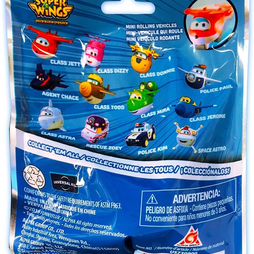 Super Wings Ігрова фігурка-cюрприз Mini Flyers Season 3