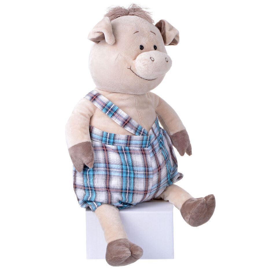 Same Toy Свинка в комбінезоні (60 см)