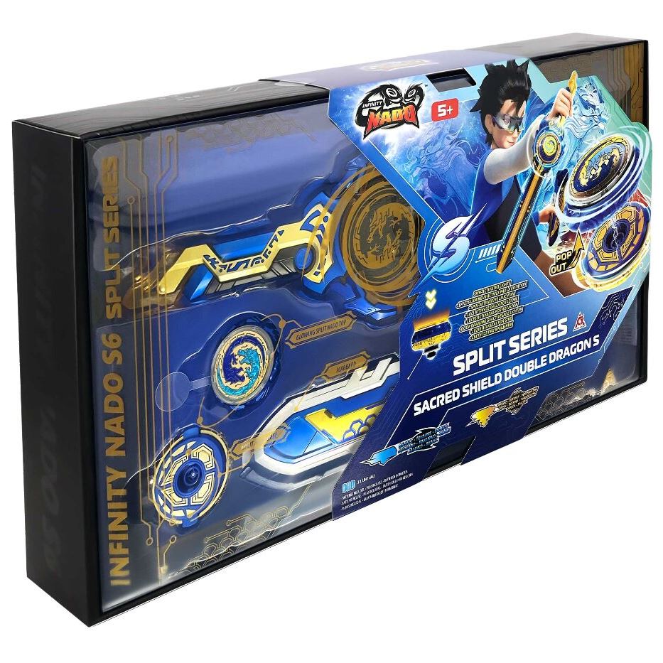 Infinity Nado Дзиґа VI серія Split Series Sacred Shield Double Dragon S Священний Щит Подвійний Дракон C