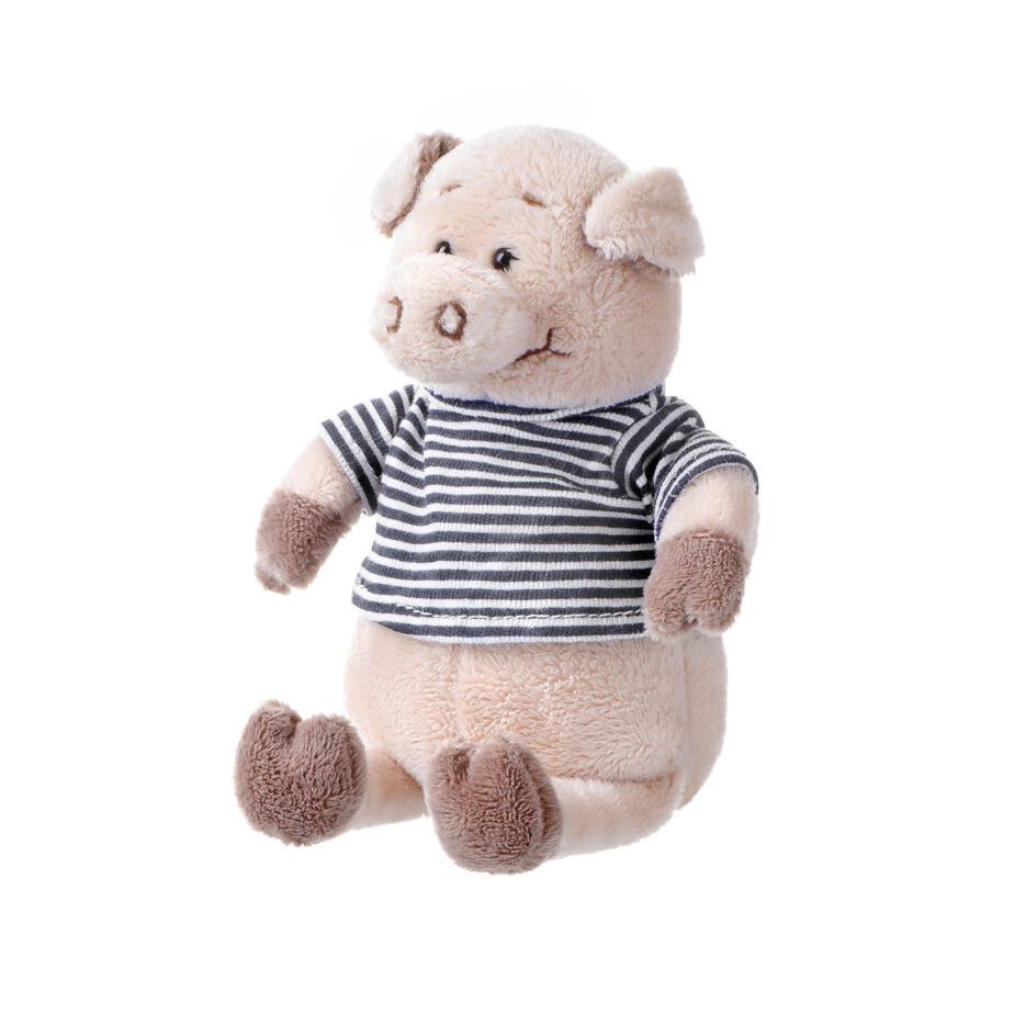 Same Toy Порося в сорочці (чорний) 18 см