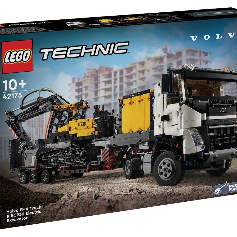LEGO Конструктор Technic Вантажівка Volvo FMX і Електричний екскаватор EC230