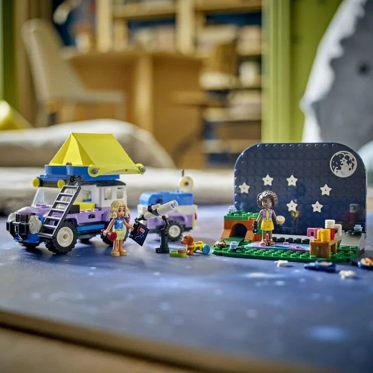 LEGO Конструктор Friends Кемпінговий автомобіль для спостереження за зірками