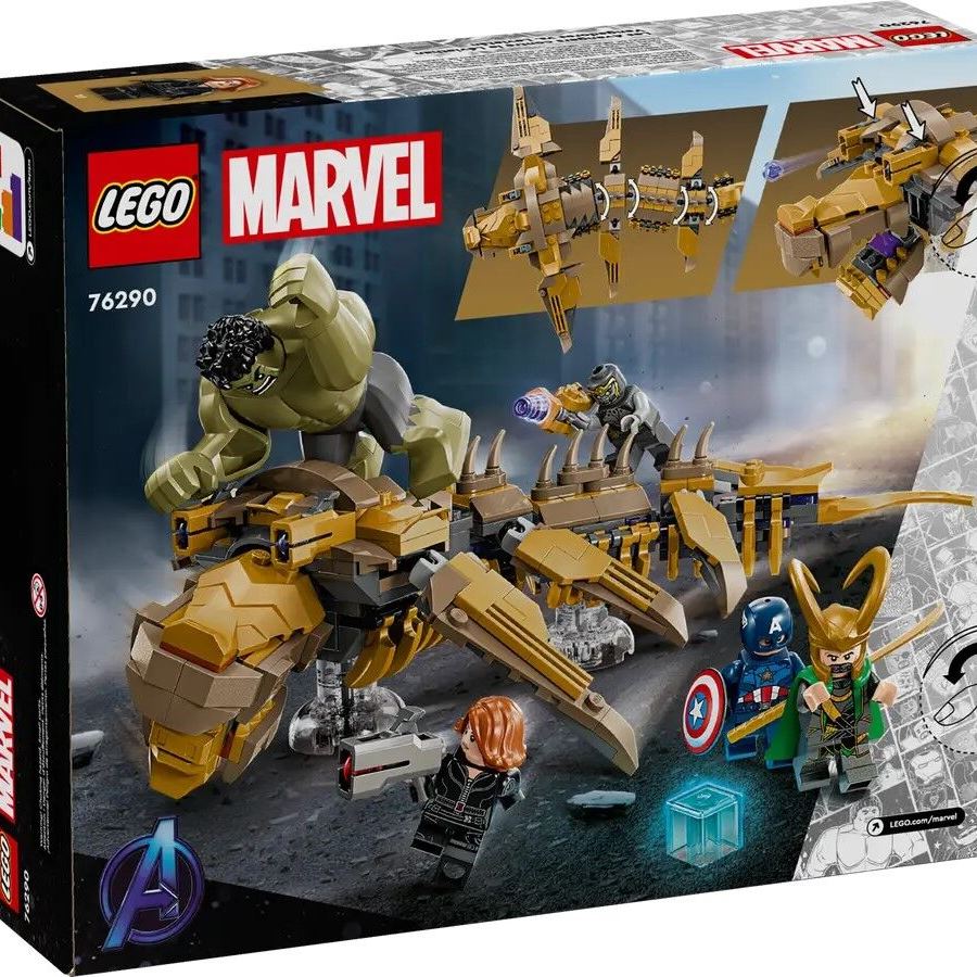 LEGO Конструктор Marvel Месники проти Левіафана