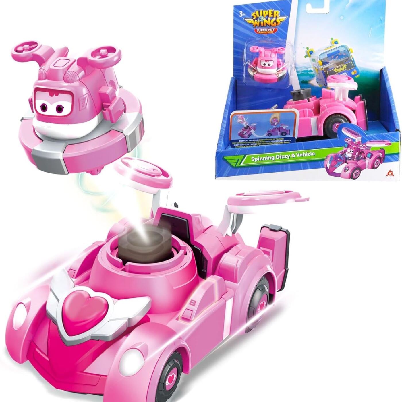 Super Wings Ігровий набір Spinning Vehicle Діззі (Dizzy)