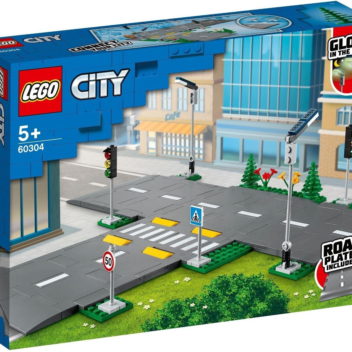 LEGO Конструктор City Town Дорожні плити 60304