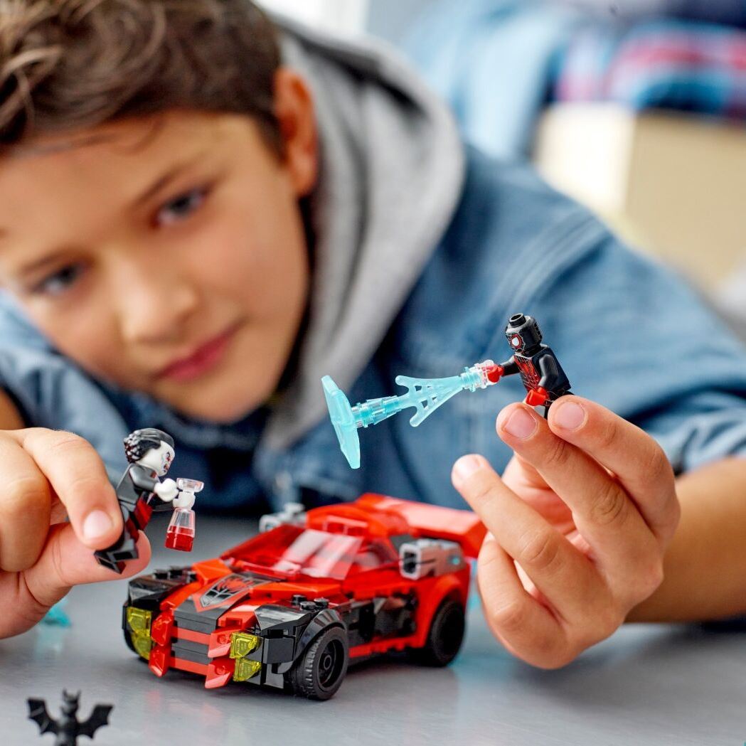 LEGO Конструктор Super Heroes Майлз Моралес проти Морбіуса