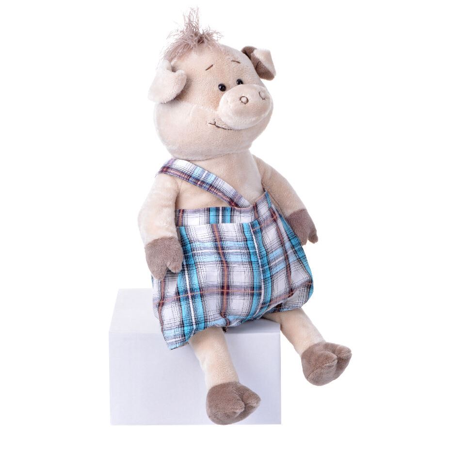 Same Toy Свинка в комбінезоні (45 см)