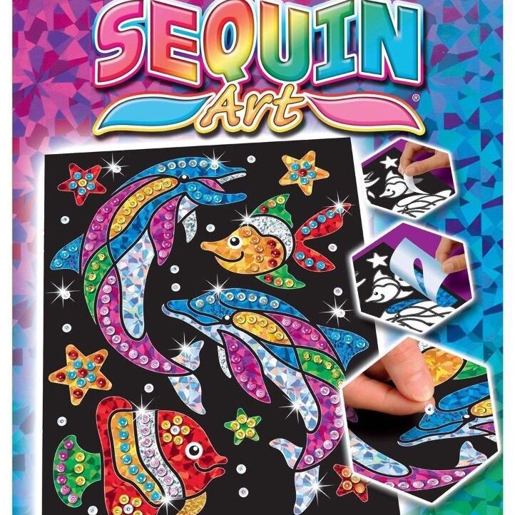 Sequin Art Набір для творчості FOILTASTIC Dolphins