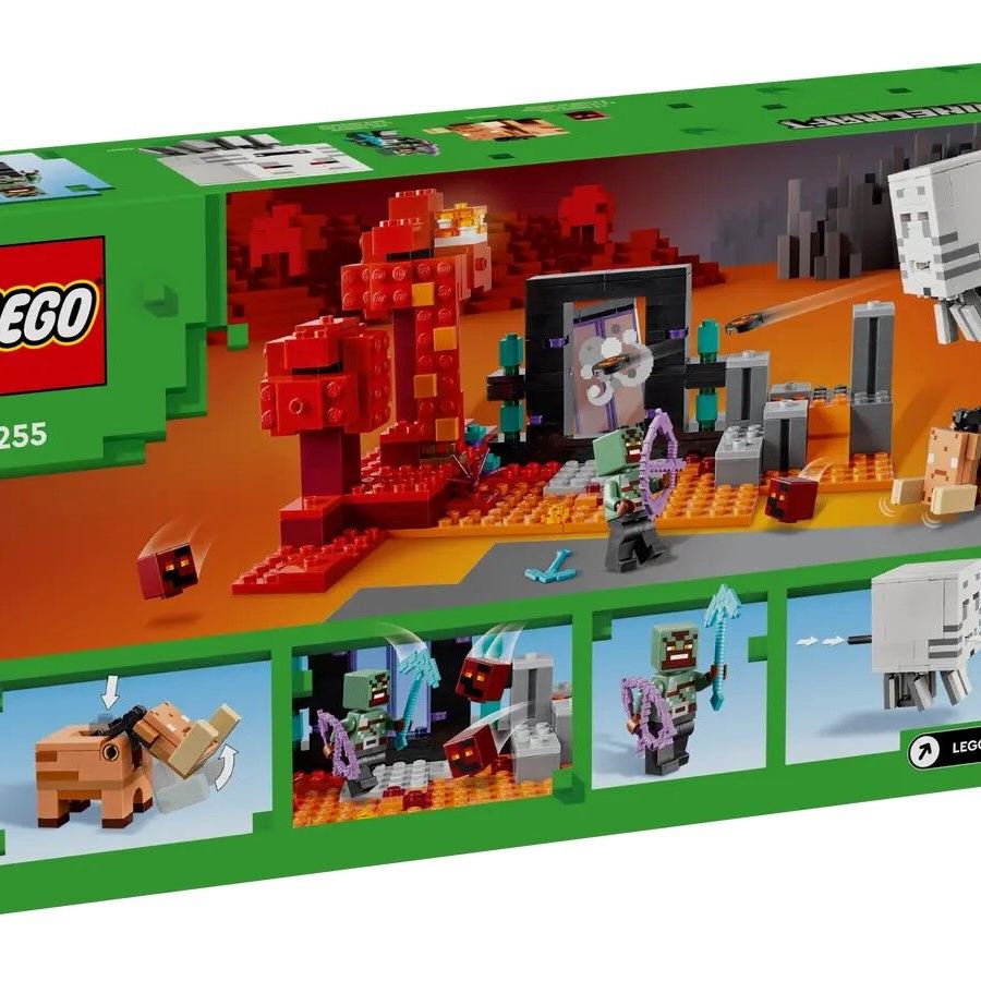 LEGO Конструктор Minecraft Засідка біля порталу в Нижній світ