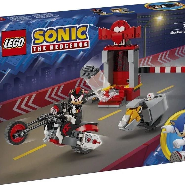 LEGO Конструктор Sonic the Hedgehog Їжак Шедоу. Втеча