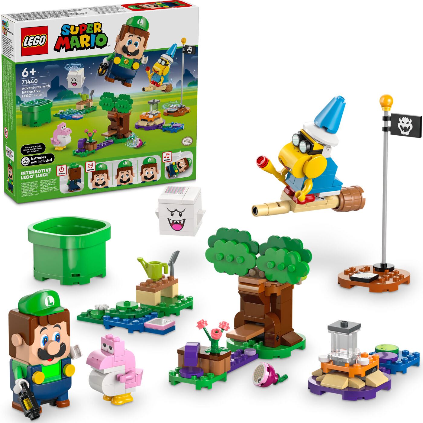 LEGO Конструктор Super Mario Пригоди з інтерактивним LEGO Луїджі