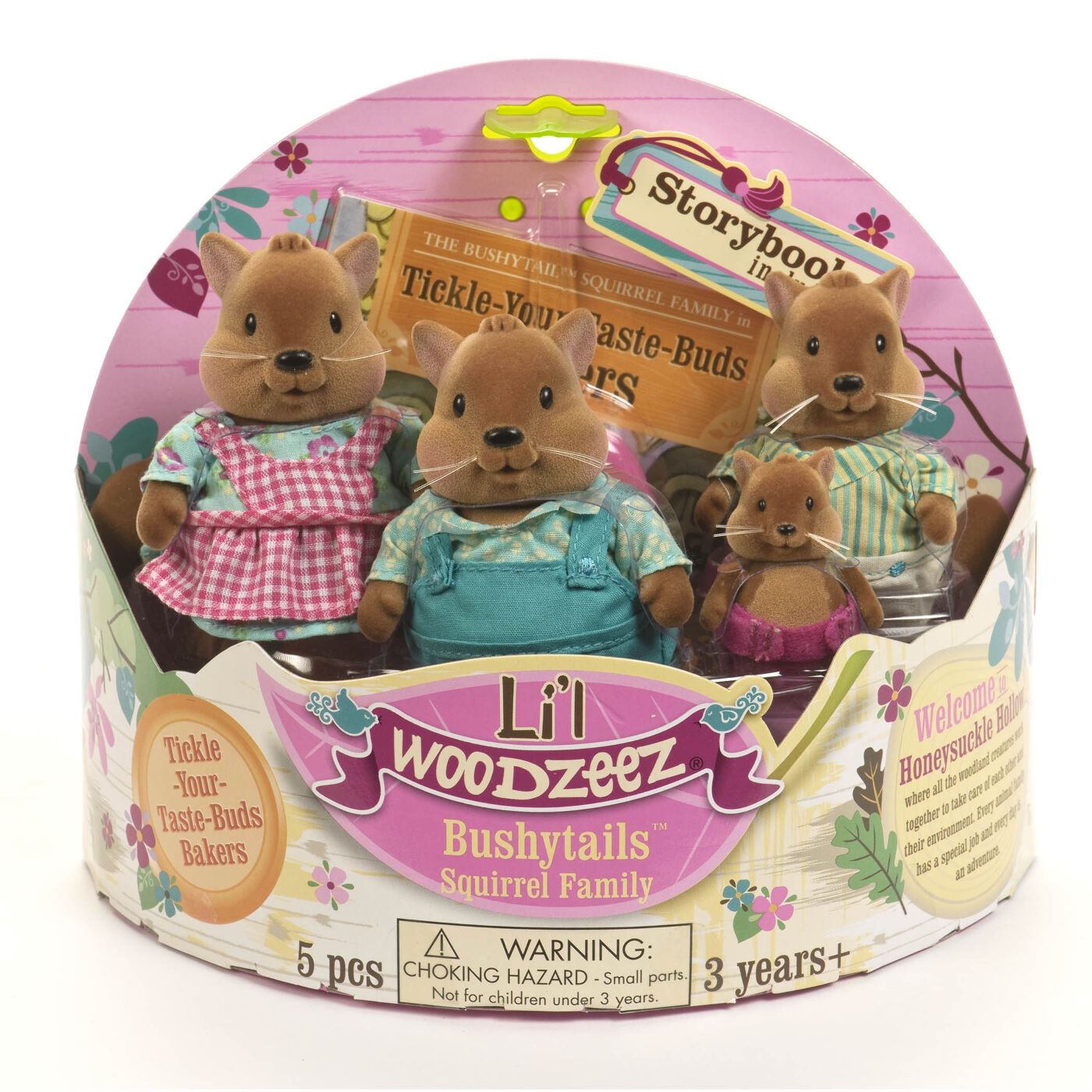Li`l Woodzeez Набір фігурок - Сім'я Білок