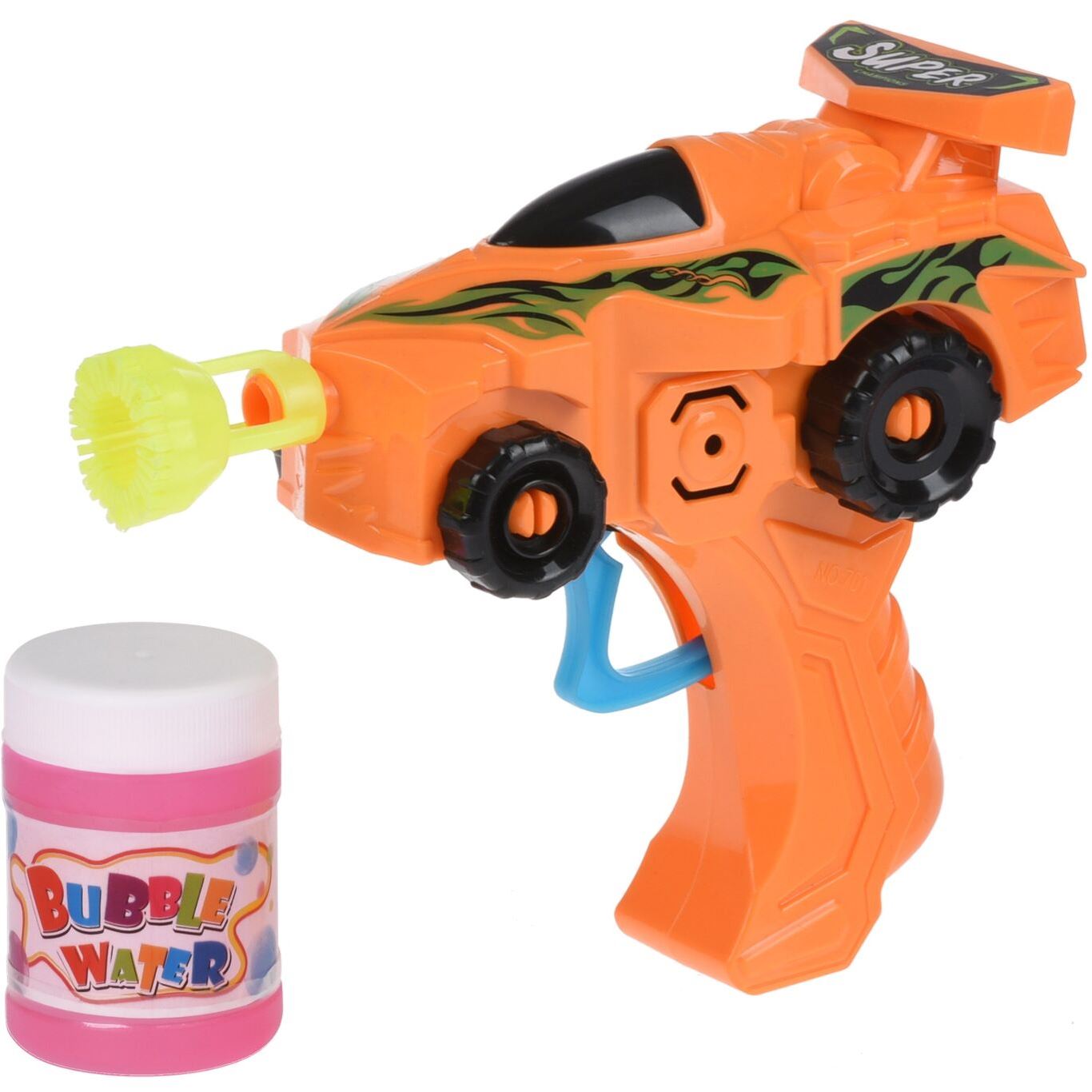 Same Toy Мильні бульбашки Bubble Gun Машинка (помаранчевий)