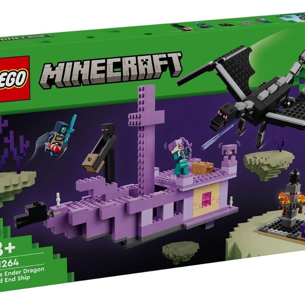LEGO Конструктор Minecraft Дракон Енду і Корабель Краю