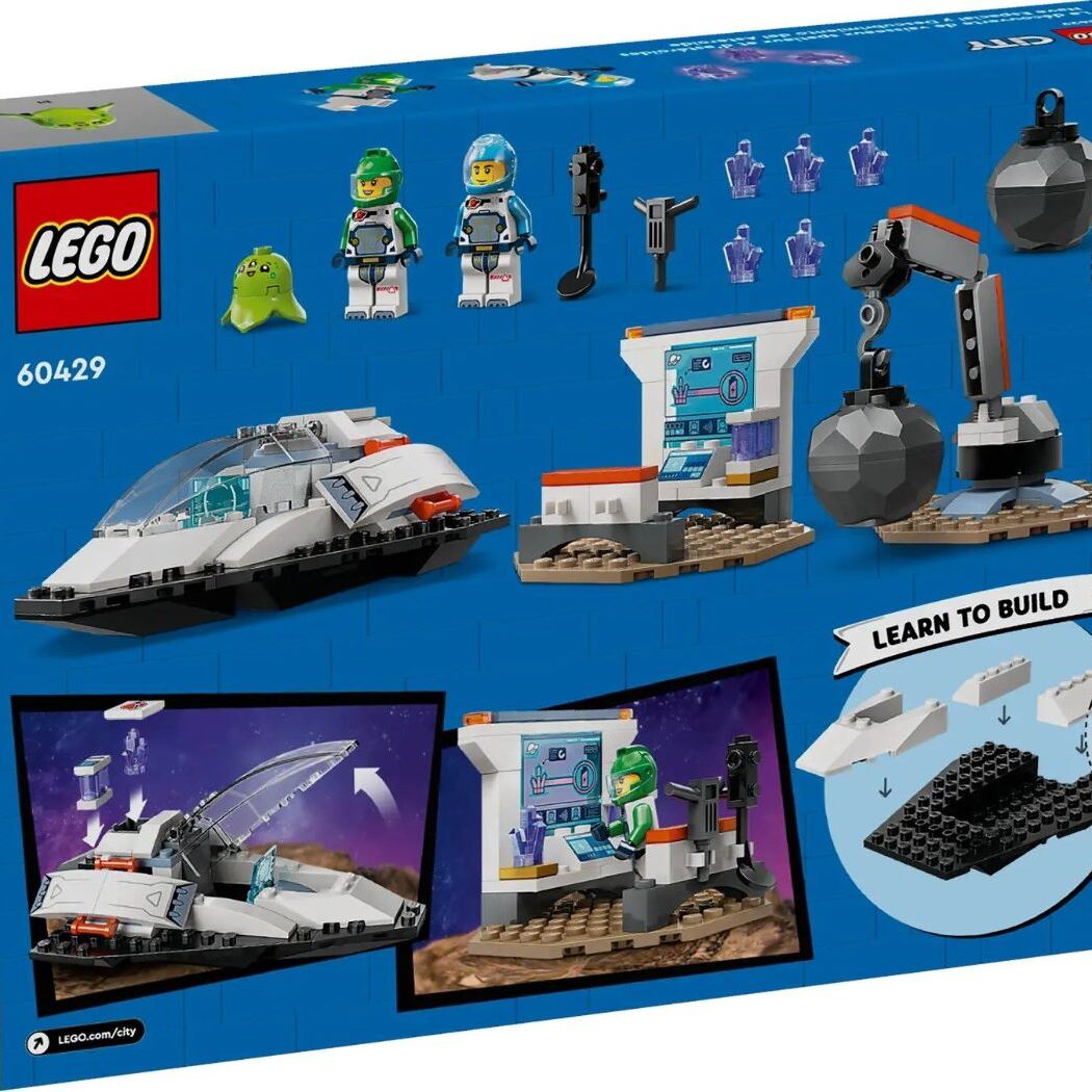 LEGO Конструктор City Космічний корабель і дослідження астероїда