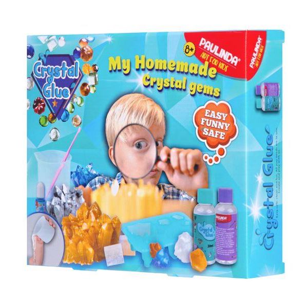 PAULINDA Набір для творчості Crystal glue DIY «Кристали 6 в 1»