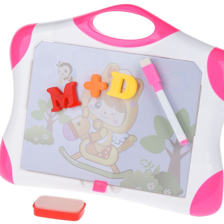 Same Toy Магнітна дошка для навчання (рожева)