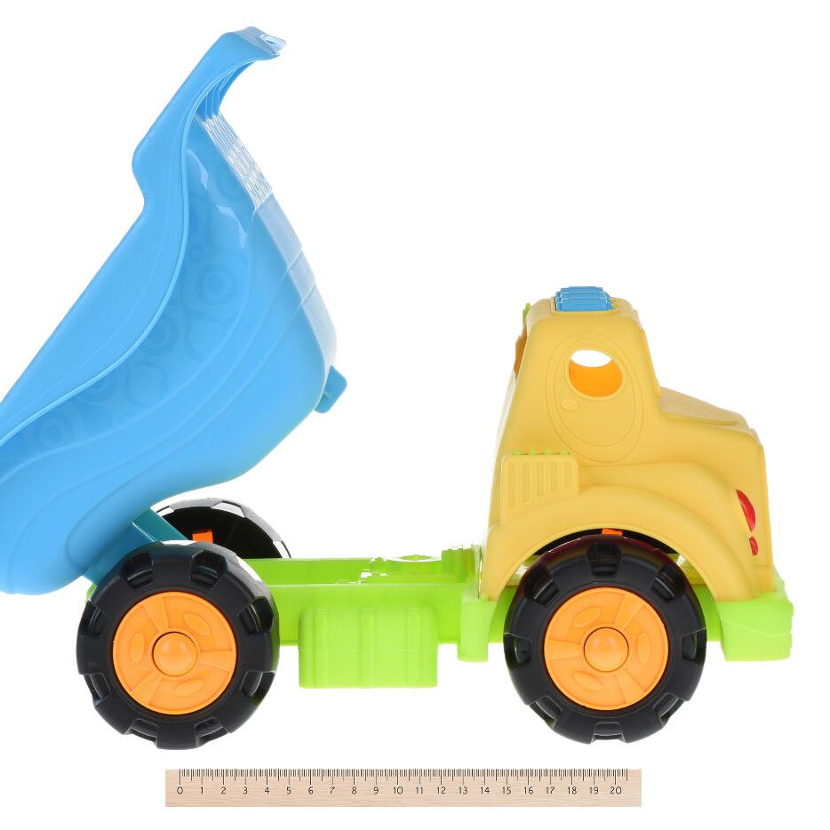 Same Toy Набір для гри з піском Вантажівка жовта (6 од.)