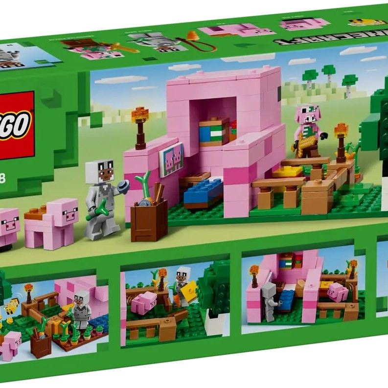 LEGO Конструктор Minecraft Будинок для поросят