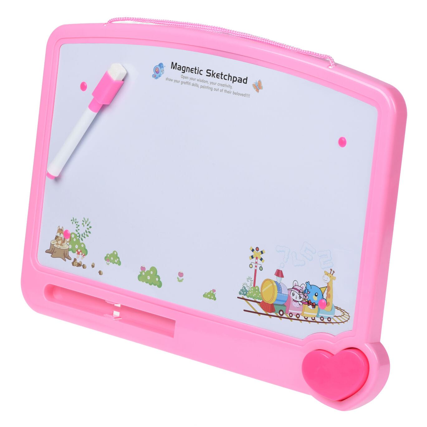 Same Toy Магнітна дошка для малювання (рожева/синя)