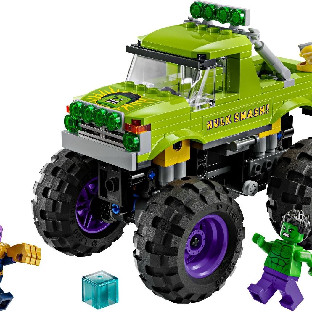 LEGO Конструктор Super Heroes Вантажівка Халка проти Таноса