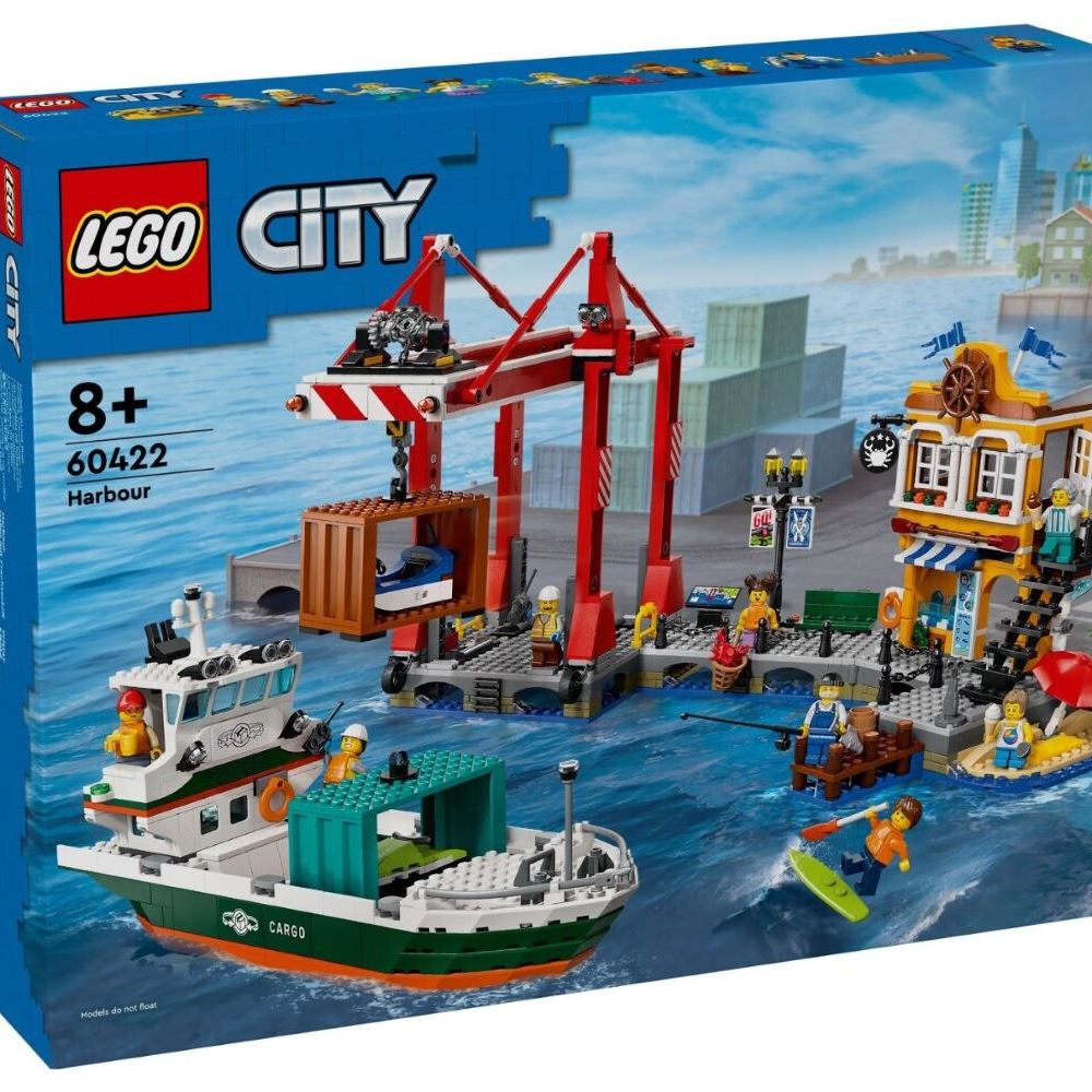 LEGO Конструктор City Морська гавань із вантажним судном