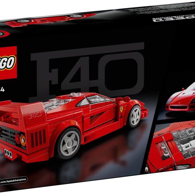 LEGO Конструктор Speed Champions Суперкар Ferrari F40