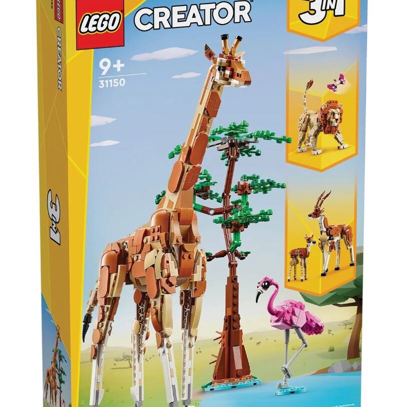 LEGO Конструктор Creator Дикі тварини сафарі