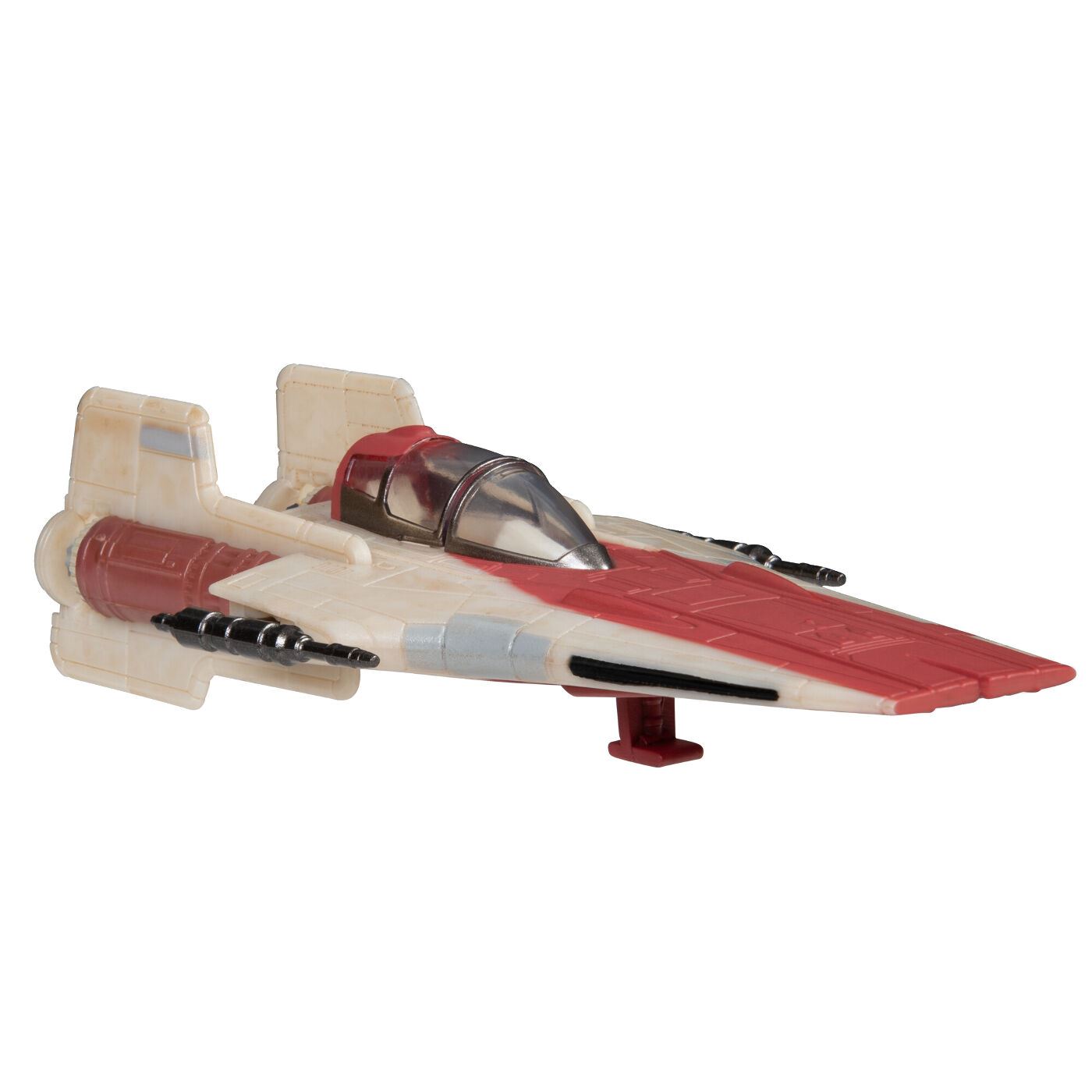 Star Wars Ігрова колекційна фігурка Small Vehicle Транспорт та фігурка A-Wing 7.5см