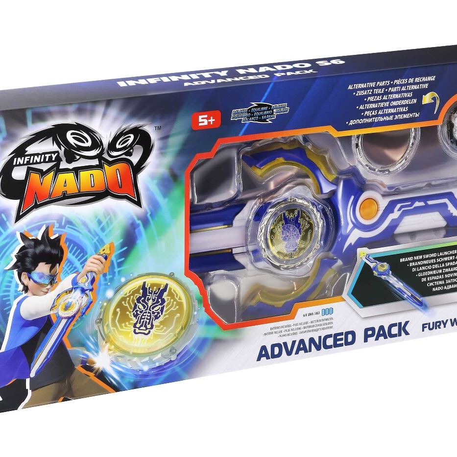 Infinity Nado Дзиґа VI серія Advanced Pack Fury Wave Dragon Лютий Дракон