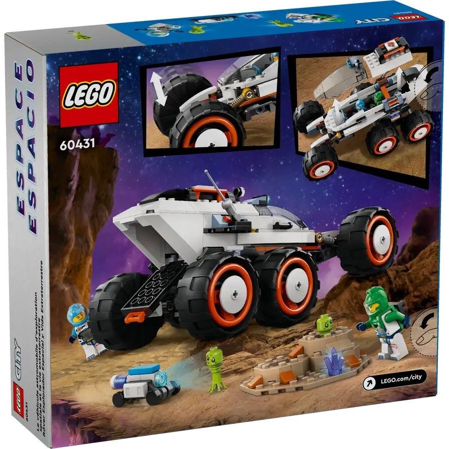 LEGO Конструктор City Космічний дослідницький всюдихід й інопланетне життя