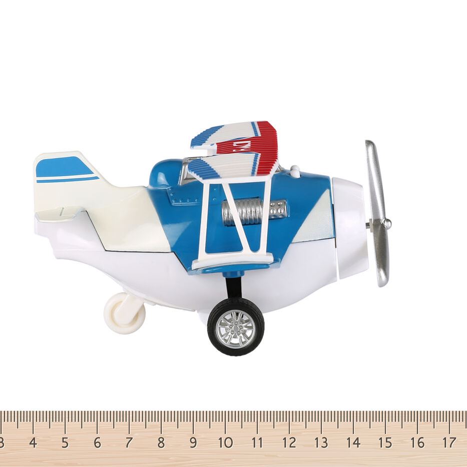 Same Toy Літак металевий інерційний Aircraft синій