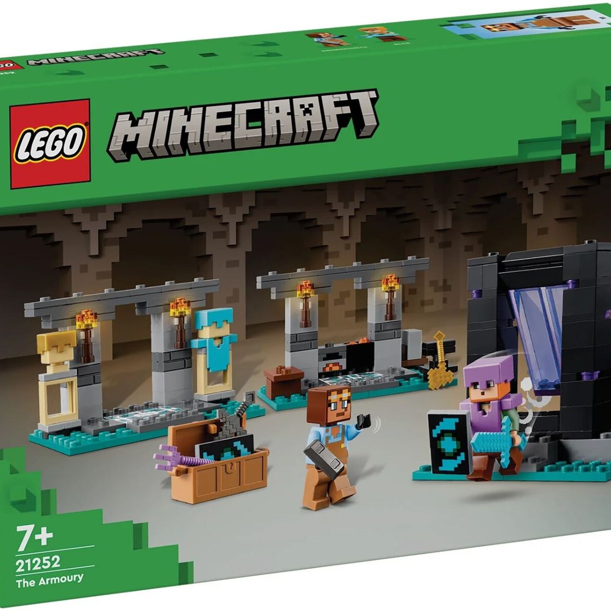 LEGO Конструктор Minecraft Зброярня