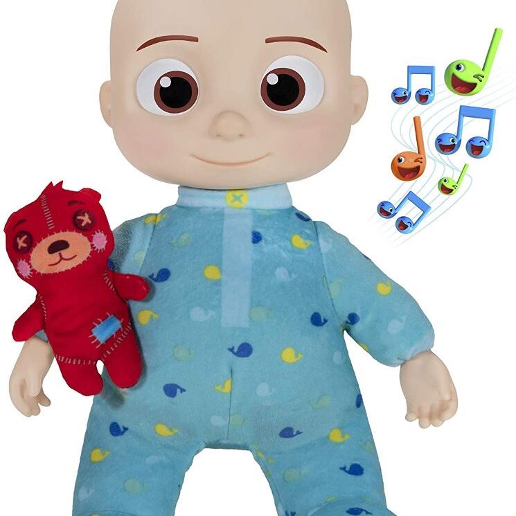CoComelon М’яка іграшка Roto Plush Джей Джей час сну, зі звуком