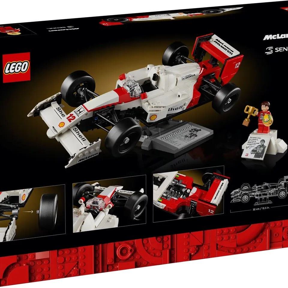 LEGO Конструктор Icons McLaren MP4/4 і Айртон Сенна