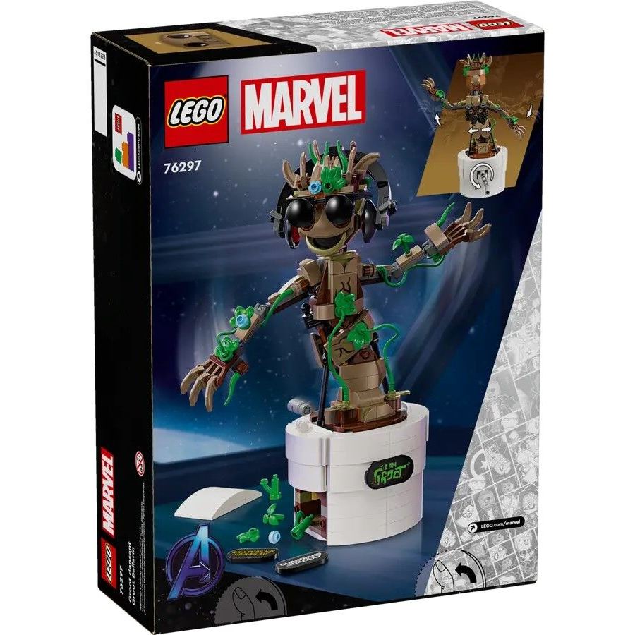 LEGO Конструктор Marvel Танцюючий Ґрут