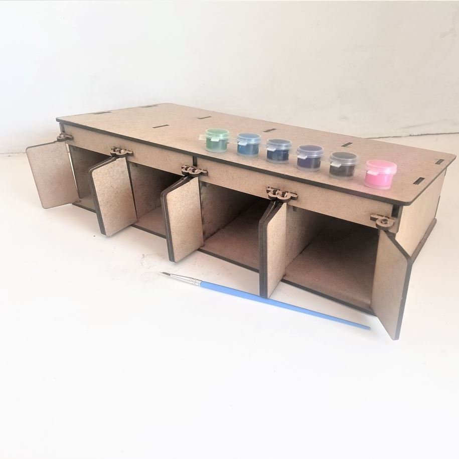 Игрушка Гараж FlyShip набор для покраски 400-1002