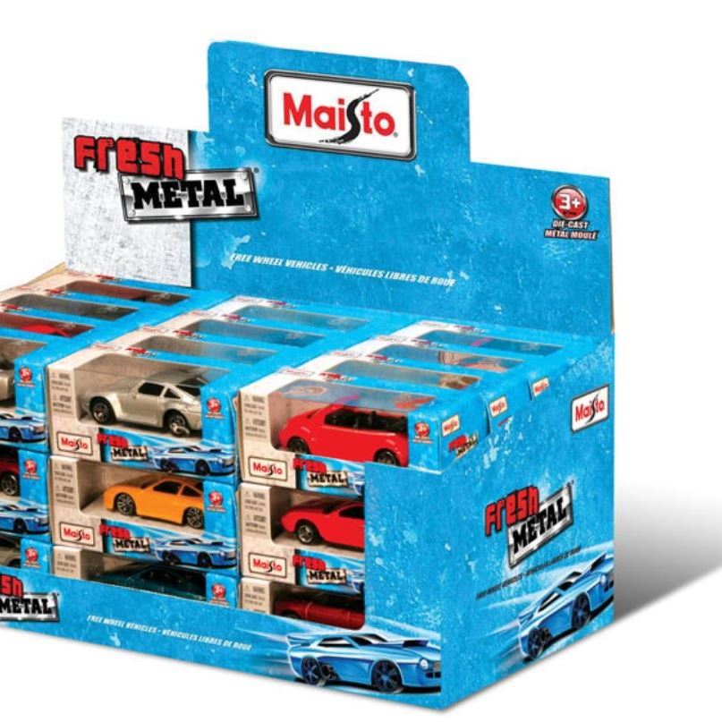 MAISTO 14054 Машинки игрушечные 7,5см длина в дисплей-коробке